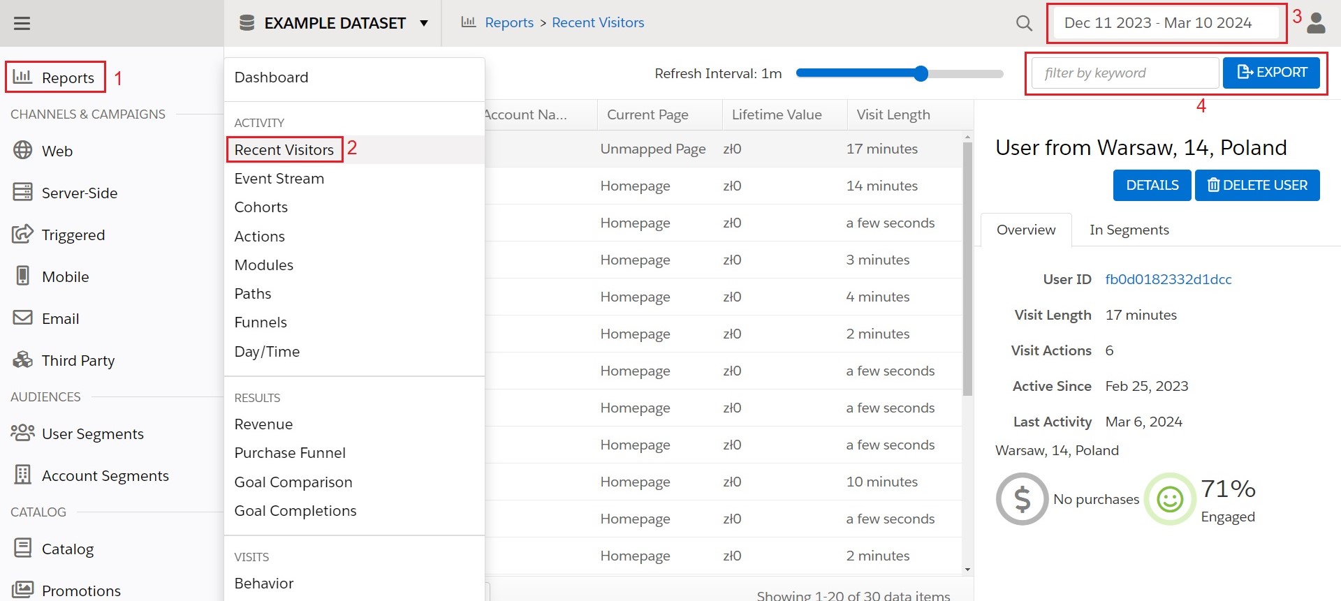 Marketing Cloud Personalization - Segment Export to CSV